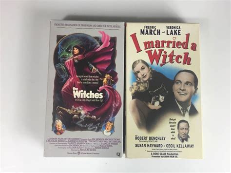 VHS of a witch with a head that flies